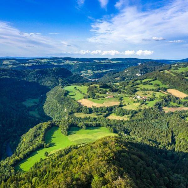 Gite Le P'Tit Chasseral Maîche Esterno foto